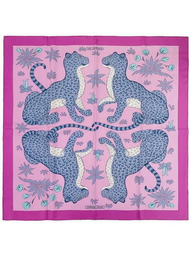 Res Leopard Cares Scarf 90 4HS0220 - HERMES - BALAAN 1