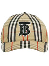 Vintage Check Motif Ball Cap Beige - BURBERRY - BALAAN 4