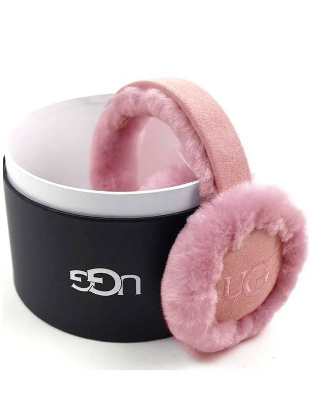 Sheepskin embroidery earmuff earmuffs pink 20955 - UGG - BALAAN 4