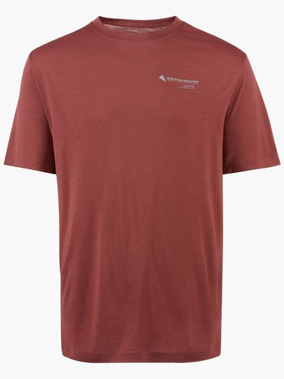 Men's Narfi Short Sleeve T-Shirt Barn Red - KLATTERMUSEN - BALAAN 2