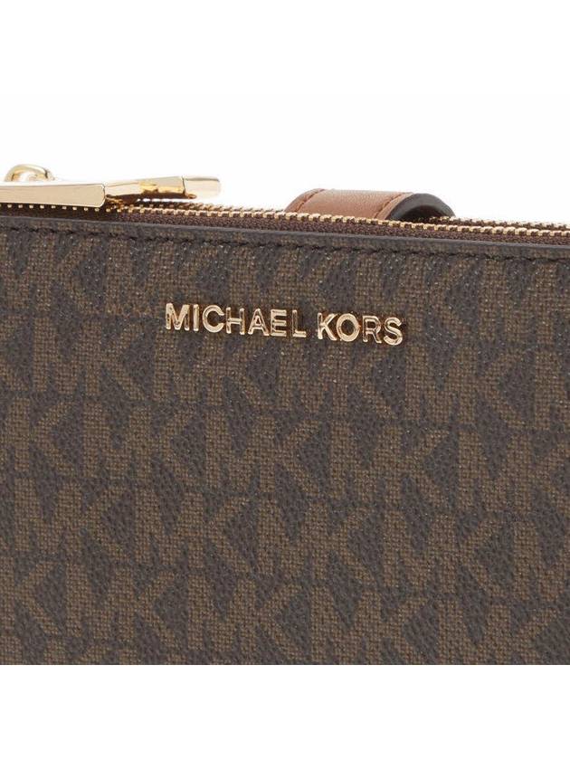 Jet Set Canvas Long Wallet Brown - MICHAEL KORS - BALAAN 7