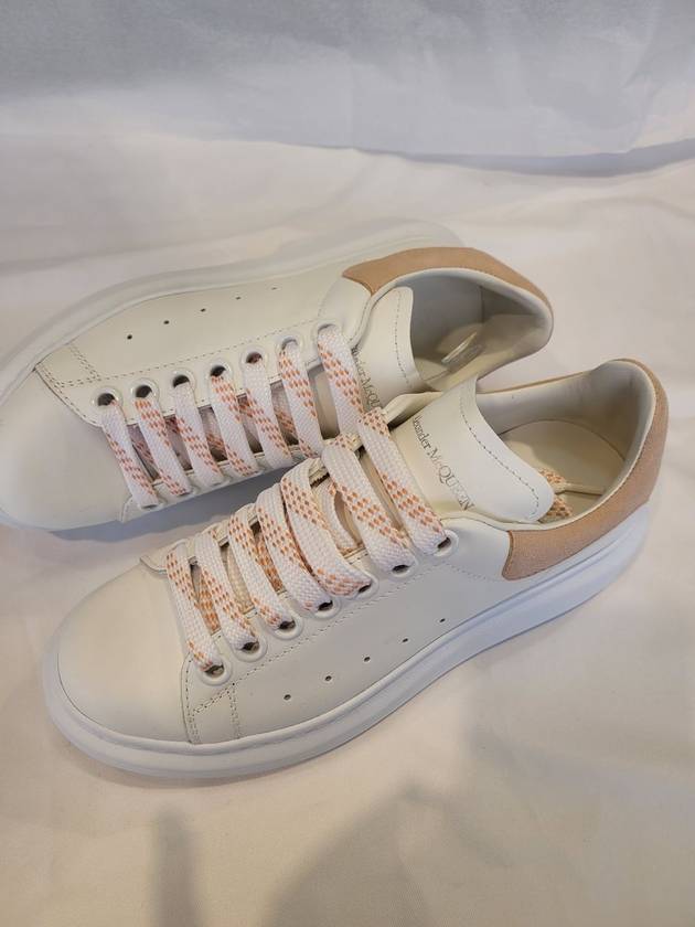 Larry Leather Low Top Sneakers White - ALEXANDER MCQUEEN - BALAAN 6