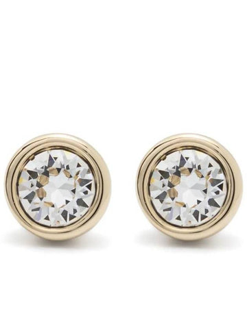 Imber Crystal Stud Earrings Gold - SWAROVSKI - BALAAN 1