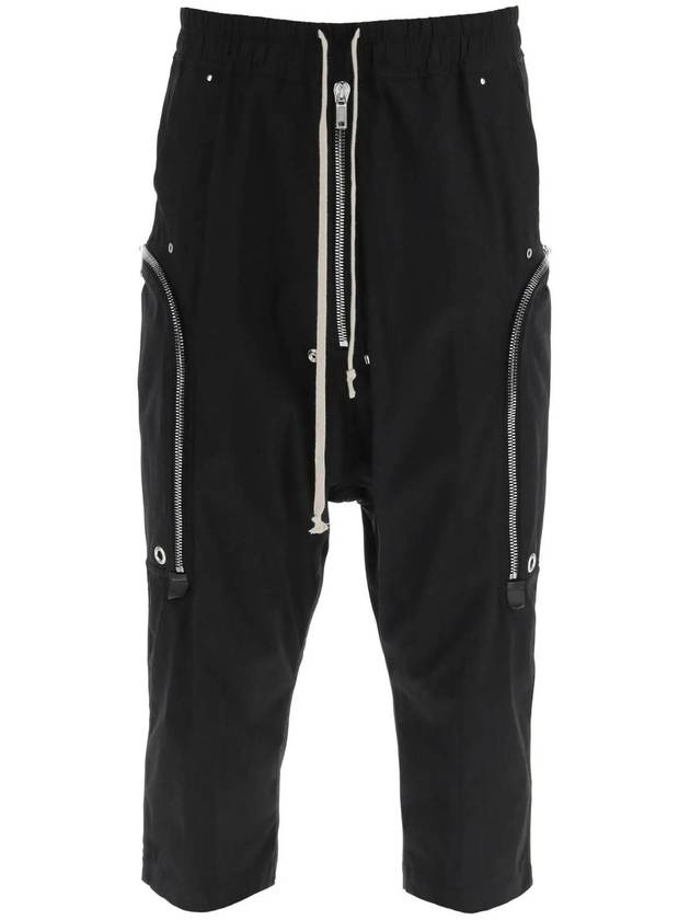 Bauhaus Bela Cargo Track Pants Black - RICK OWENS - BALAAN.