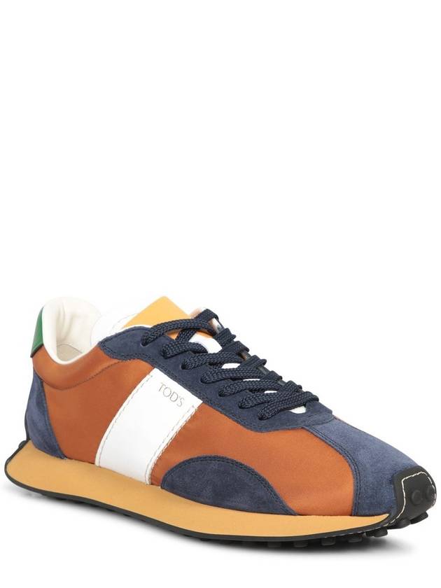 Panel Vintage Low Top Sneakers Orange - TOD'S - BALAAN 3