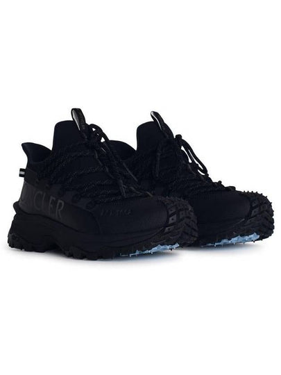 Moncler 'Lite2' Black Tech Fabric Sneakers - MONCLER - BALAAN 2