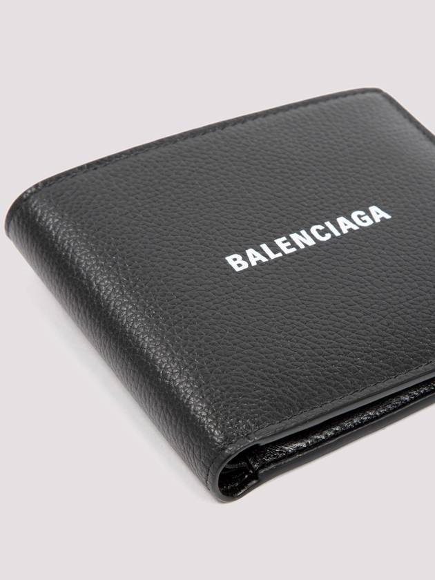 Cash Square Folded Wallet Black - BALENCIAGA - BALAAN 5