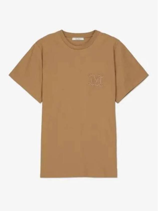 Mango Short Sleeve T-Shirt Camel - MAX MARA - BALAAN 2