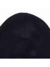 Grenoble Wool Beanie Navy - MONCLER - BALAAN.