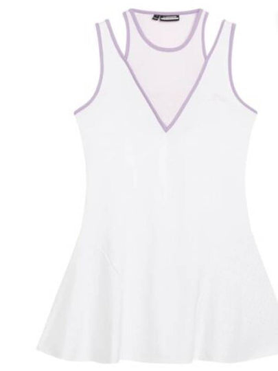 Sportswear Matilda Sleeveless Short Dress White - J.LINDEBERG - BALAAN 2