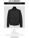 Lens Wappen Shell R Zip-Up Jacket Black - CP COMPANY - BALAAN 3