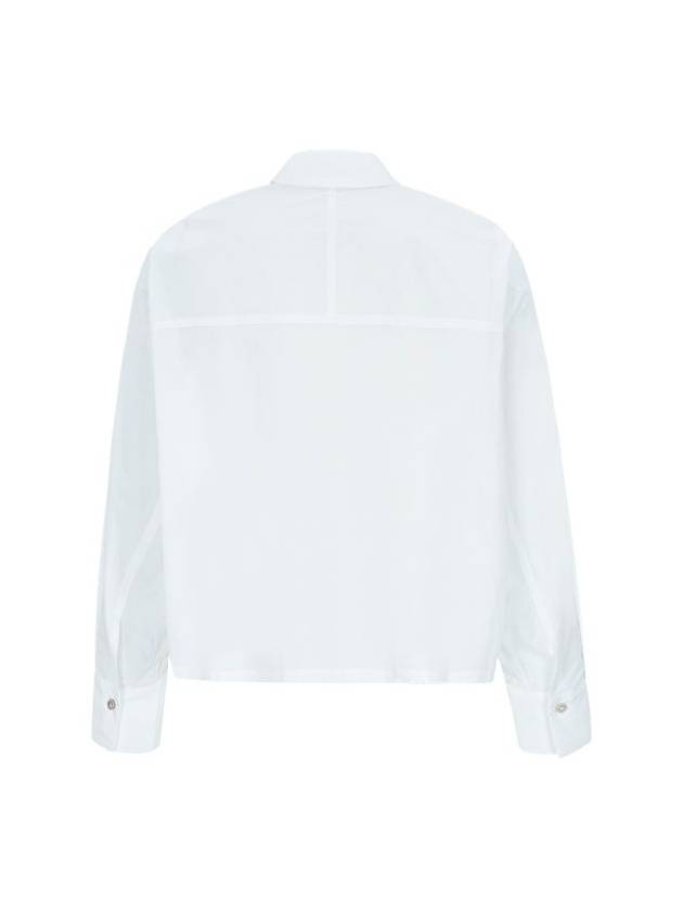 Cotton Crop Shirt White C3WBL71WT - CALLAITE - BALAAN 9