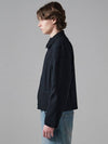 Minimal Short Jacket Navy - FILLCHIC - BALAAN 4