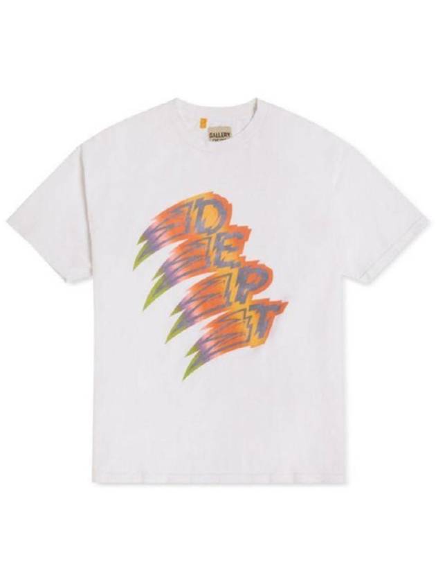 Turbo Short Sleeve T-Shirt White - GALLERY DEPT. - BALAAN 2