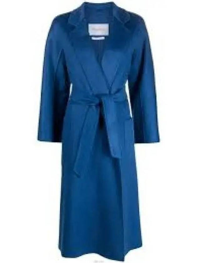 Ludmilla Icon Cashmere Single Coat Blue - MAX MARA - BALAAN 2