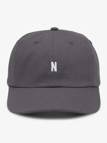 Twill Sports Ball Cap Magnet Gray N8000011072 - NORSE PROJECTS - BALAAN 1