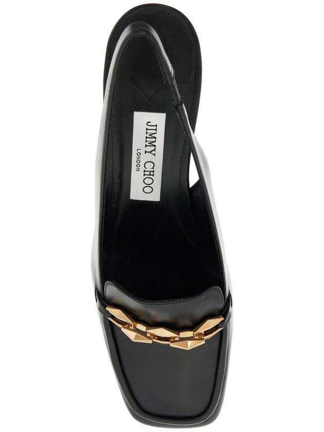 Diamond Tilda 45 Slingback Heel Black - JIMMY CHOO - BALAAN 3