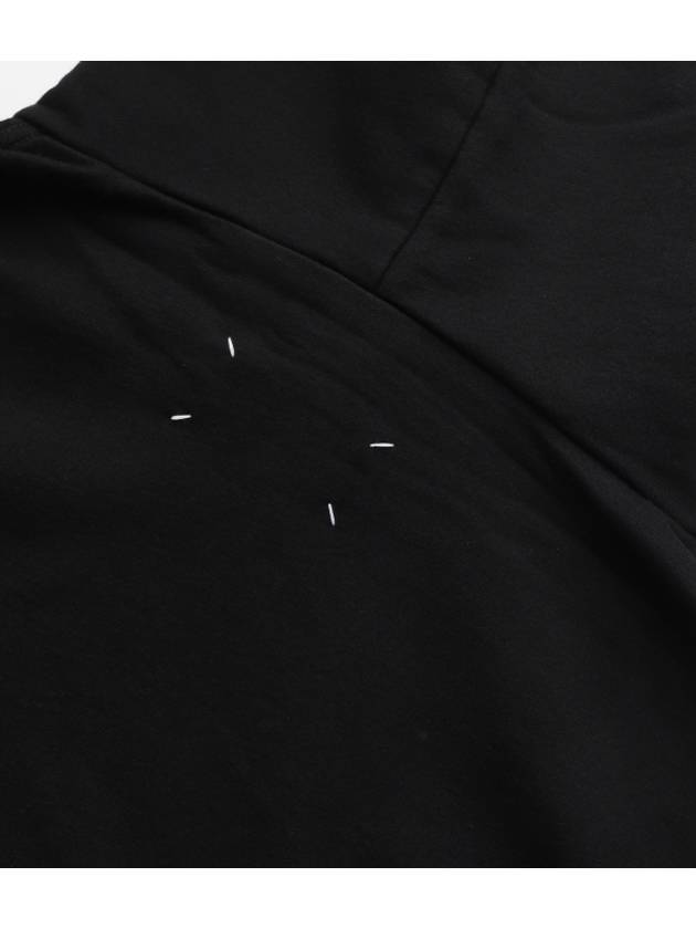 Riverse Embroidered Logo Hoodie Black - MAISON MARGIELA - BALAAN 7