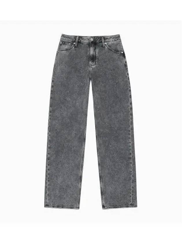 Jeans 90S Denim Straight Jeans Grey - CALVIN KLEIN - BALAAN 2