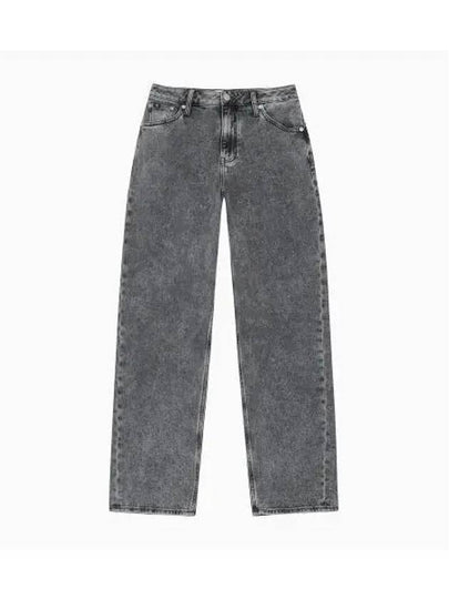 JEANS Female Gray 90s Straight Fit Denim J223386 1BZ - CALVIN KLEIN - BALAAN 2