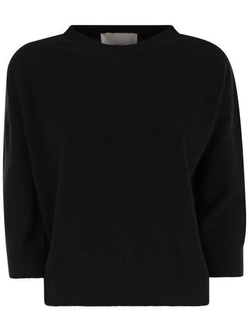 Cashmere crop sweater - VANISE - BALAAN 1