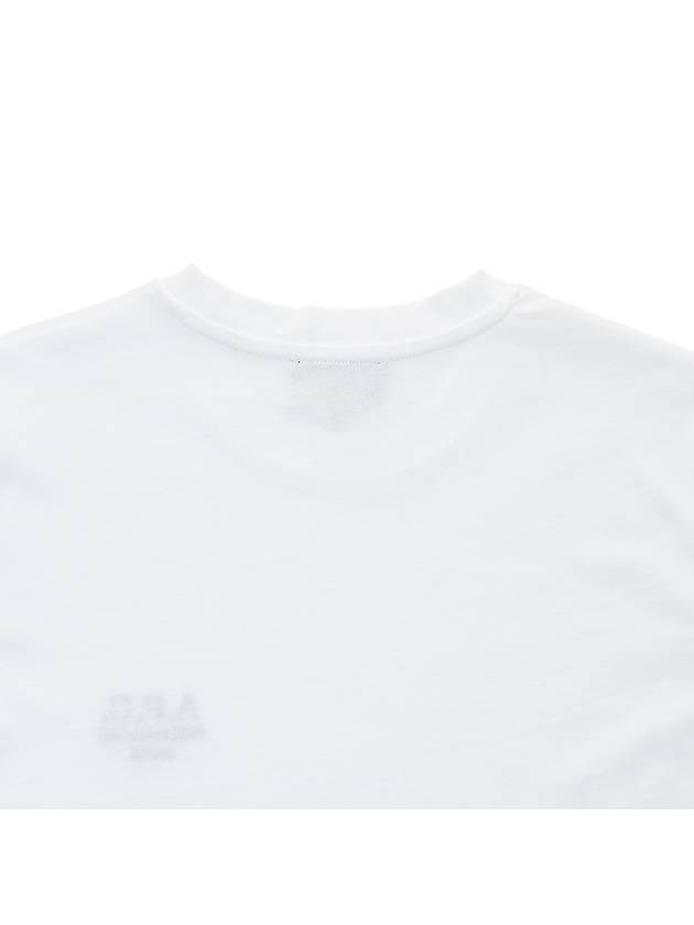 Raymond Short Sleeve T-shirt White - A.P.C. - BALAAN 8