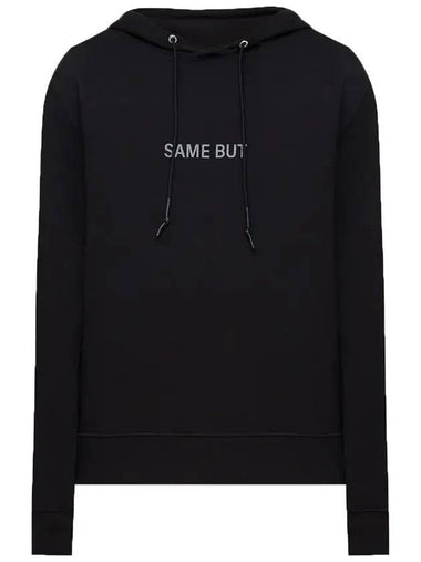 Back Lettering Printed Hoodie Black - MONCLER - BALAAN 1