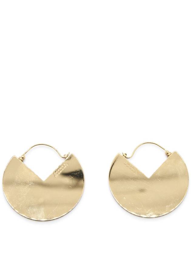 VERY Berry Brass 90deg Earrings BL0066FAA3B21B70VB B0560955814 - ISABEL MARANT - BALAAN 3