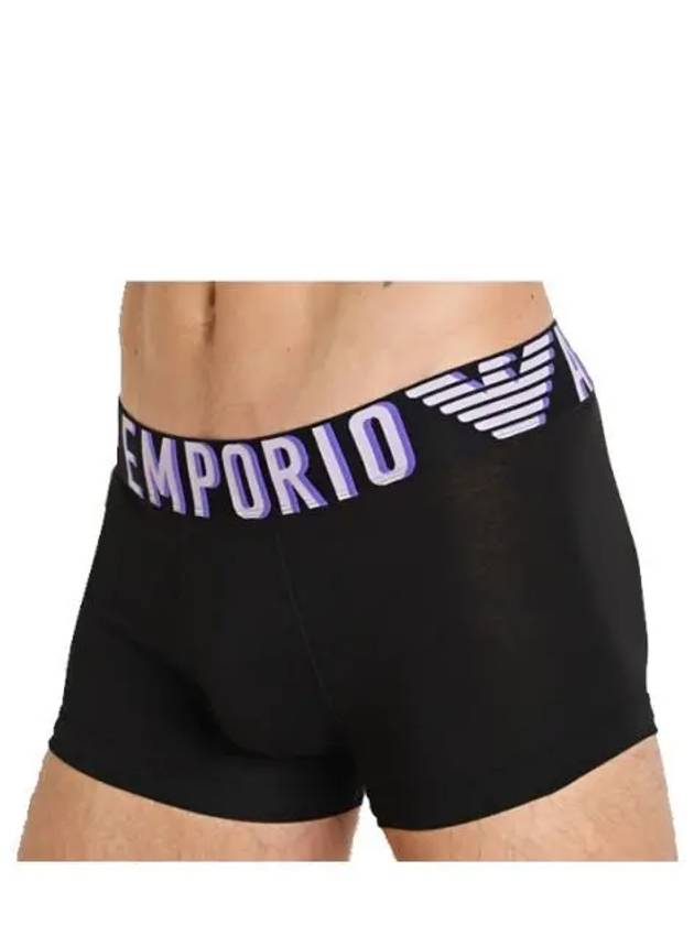 Organic Cotton Drawstrings Briefs Black - EMPORIO ARMANI - BALAAN 2