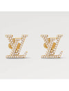 LV Iconic Earrings Gold - LOUIS VUITTON - BALAAN 2