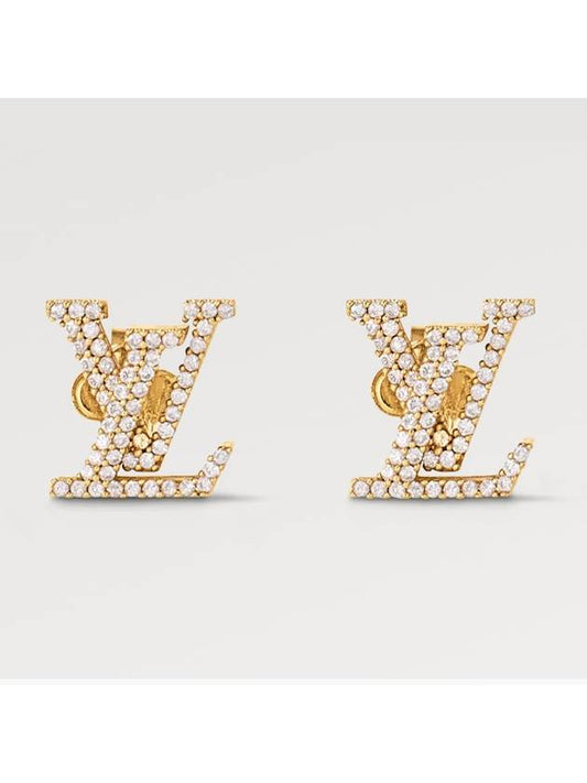 LV Iconic Earrings Gold - LOUIS VUITTON - BALAAN 2