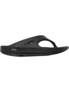 Woori Dokdo 1000 BLACK Classic Men s Sandals Flip flops - OOFOS - BALAAN 3