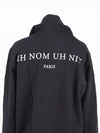 Women's Close Print Hooded Black NOM18298 - IH NOM UH NIT - BALAAN 8