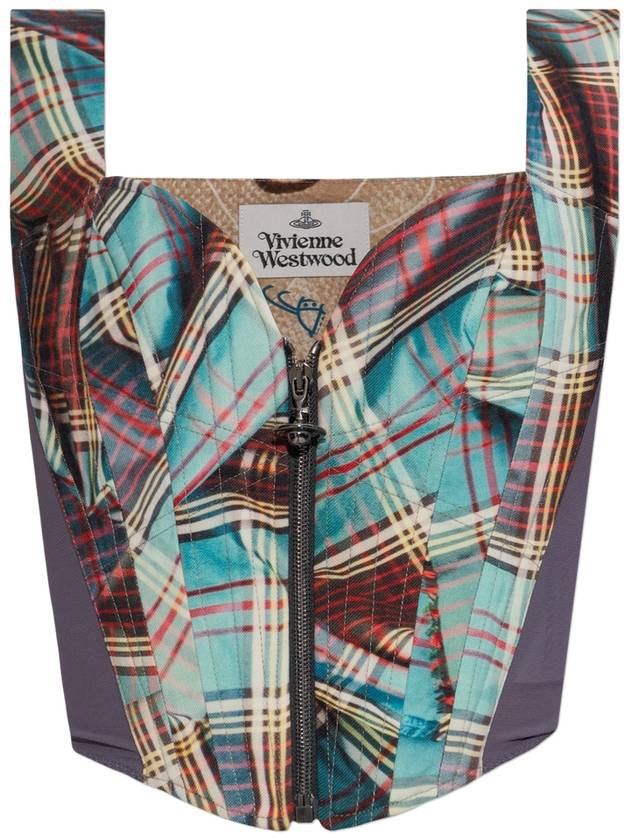 Vivienne Westwood Corset With Print, Women's, Multicolour - VIVIENNE WESTWOOD - BALAAN 1