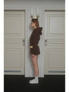 label stitch shorts brown - FOR THE WEATHER - BALAAN 4