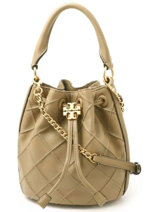 Fleming Soft Bucket Bag Beige - TORY BURCH - BALAAN 2