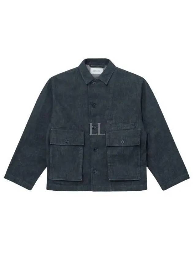 Boxy Denim Jacket Indigo - LEMAIRE - BALAAN 2