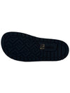 Diagonal Jacquard Slippers Brown - FENDI - BALAAN 6