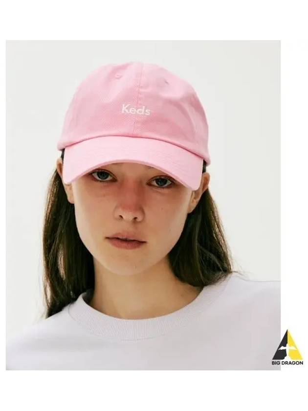 Essential Logo Ball Cap KD3CPF5103FPIK - KEDS - BALAAN 1