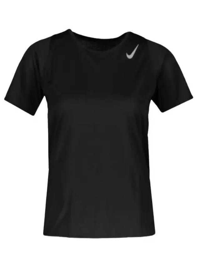 Women's Dri Fit Race Short Sleeve T-Shirt Black - NIKE - BALAAN 2