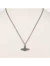 Mini Bas Relief Pendant Necklace Silver - VIVIENNE WESTWOOD - BALAAN 4