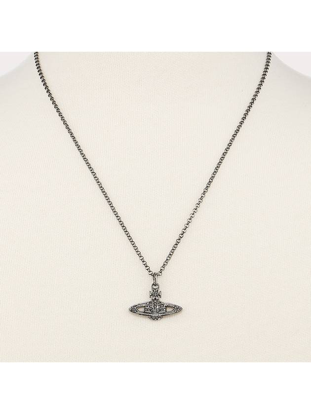 Mini Bas Relief Pendant Necklace Silver - VIVIENNE WESTWOOD - BALAAN 4