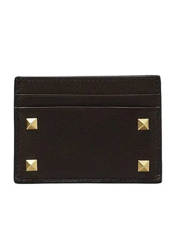 Rockstud Men s Card Wallet 2P0655 LKT KG8 1021898 - VALENTINO - BALAAN 1