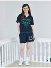 MET Summer Knit Collar T Shirt Navy - METAPHER - BALAAN 3