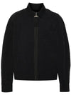 Linu Embossed Logo Zip-up Jacket Black - JACQUEMUS - BALAAN 1