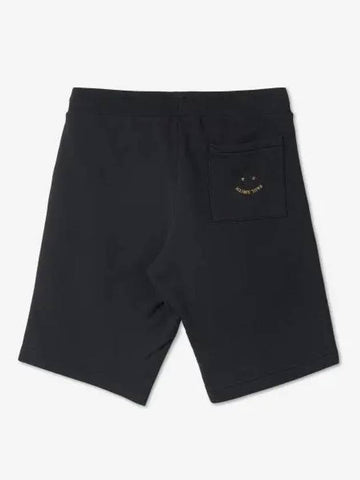 Happy Logo Shorts Black - PAUL SMITH - BALAAN 1