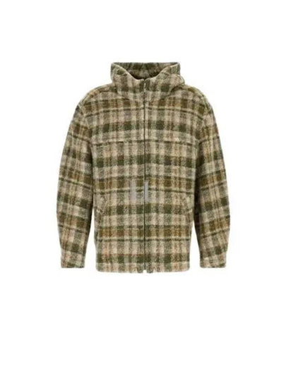 Kurt Oversized Check Wool Jacket Green - ISABEL MARANT - BALAAN 2