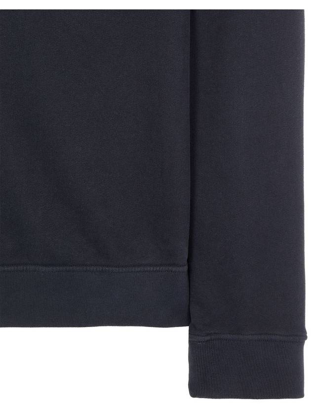 Wappen Patch Multi-Pocket Mock Neck Sweatshirt Navy - STONE ISLAND - BALAAN 6