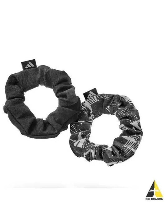 adidas FITNESS sports hair scrunchie 2pcs - ADIDAS - BALAAN 1