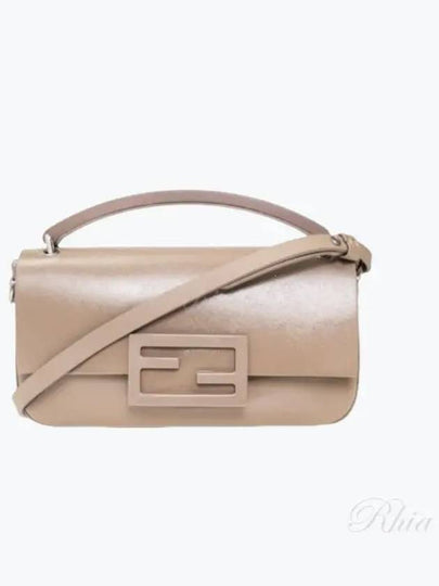 Baguette Phone Pouch Cross Bag Beige - FENDI - BALAAN 2